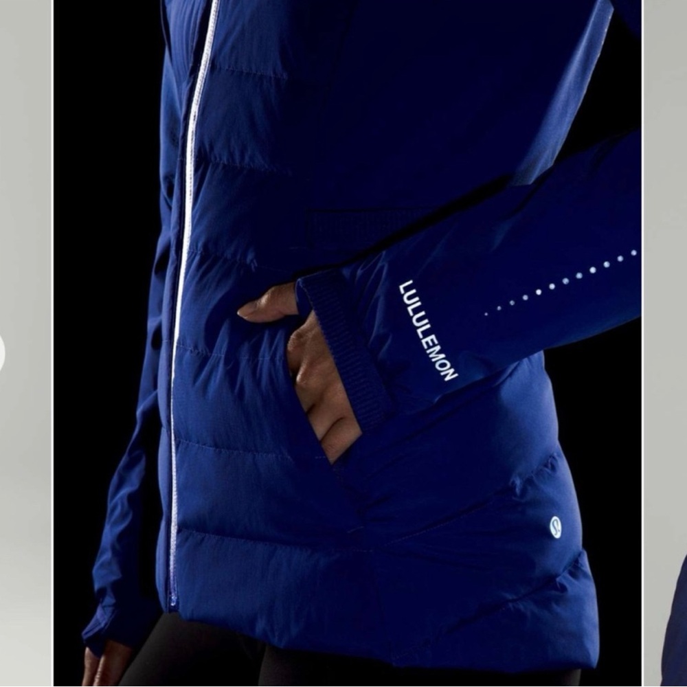 Lululemon Lululemon 8 Down for It All Jacket
Psychic Blue EUC - Picture 7 of 9